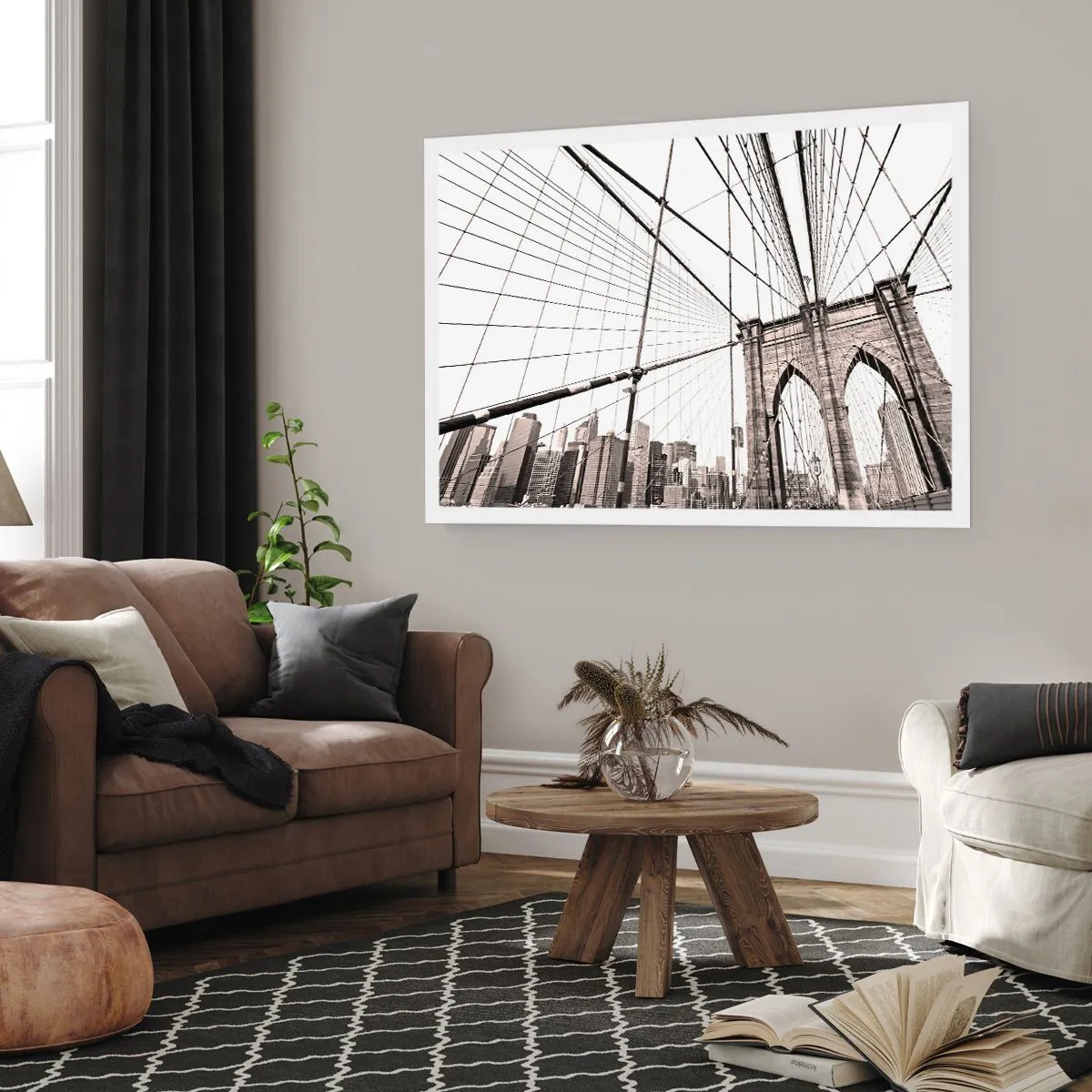 Póster - Catedral de Nueva York - 91x61 cm