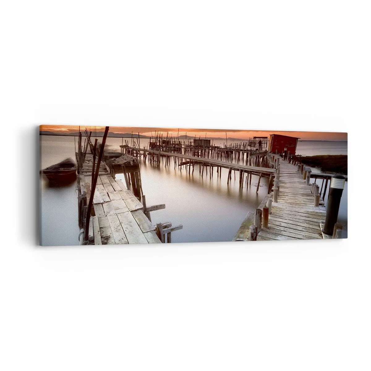 Cuadro sobre lienzo - Impresión de Imagen - Auténtico, sublime - 90x30 cm