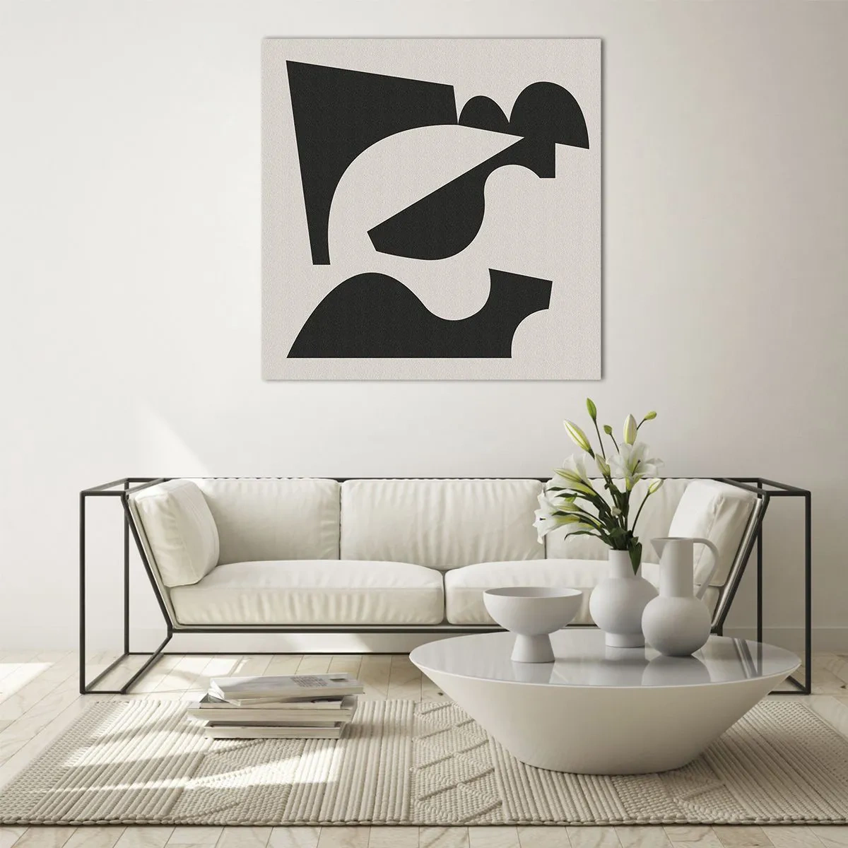 Cuadro sobre vidrio - Impresiones sobre Vidrio - Para automontaje - 70x70 cm