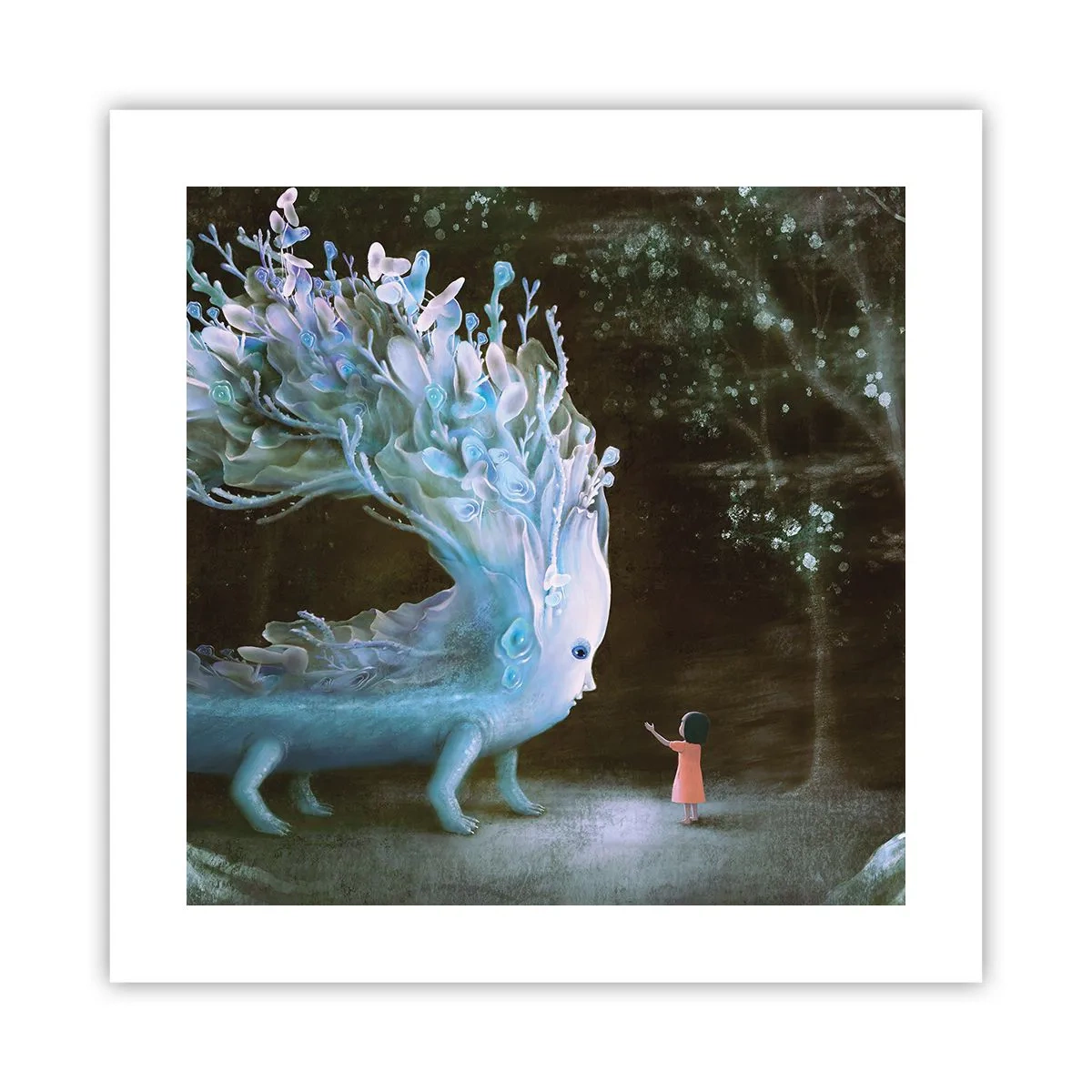 Póster - Una reunión fantástica - 40x40 cm