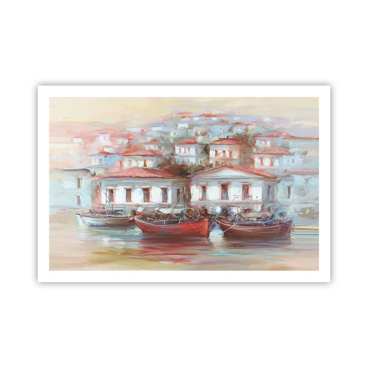 Póster - Ciudad feliz - 91x61 cm