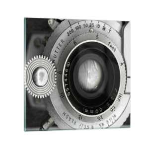 Cuadro sobre vidrio - Impresiones sobre Vidrio - Una historia de Hollywood - 70x70 cm