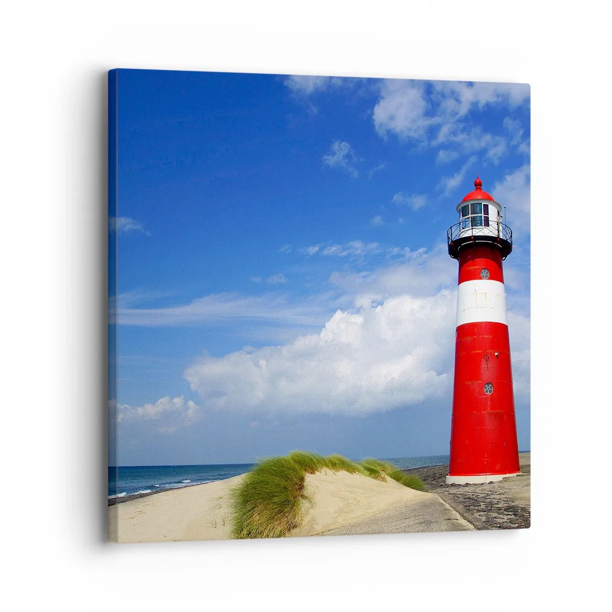 Cuadro sobre lienzo - Impresión de Imagen - Una soledad de ensueño - 30x30 cm