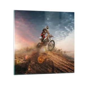 Cuadro sobre vidrio - Impresiones sobre Vidrio - A por la victoria - 60x60 cm