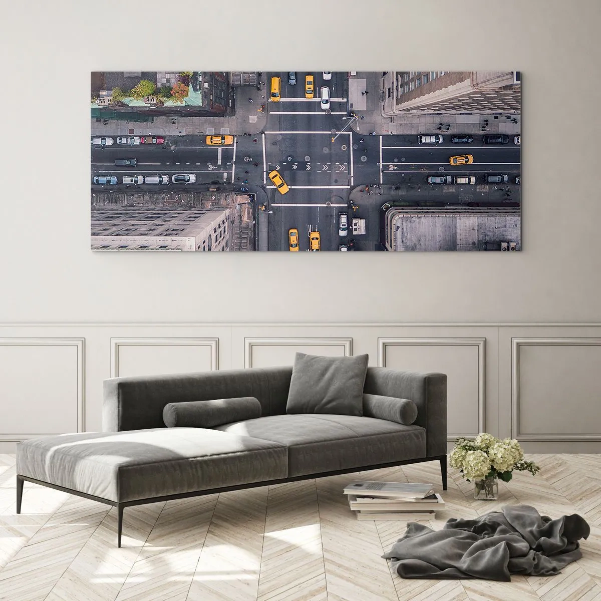 Cuadro sobre vidrio - Impresiones sobre Vidrio - Una simple elección - 100x40 cm