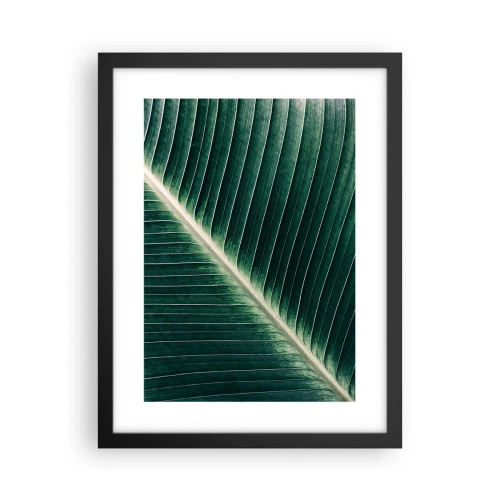 Póster en marco negro - El ritmo de la naturaleza - 30x40 cm