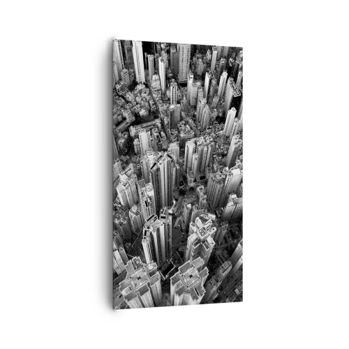 Cuadro sobre lienzo - Impresión de Imagen - Cada vez más alto - 65x120 cm