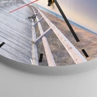 Esfera sin numeración, con rayas