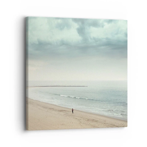 Cuadro sobre lienzo - Impresión de Imagen - En busca de la paz - 30x30 cm