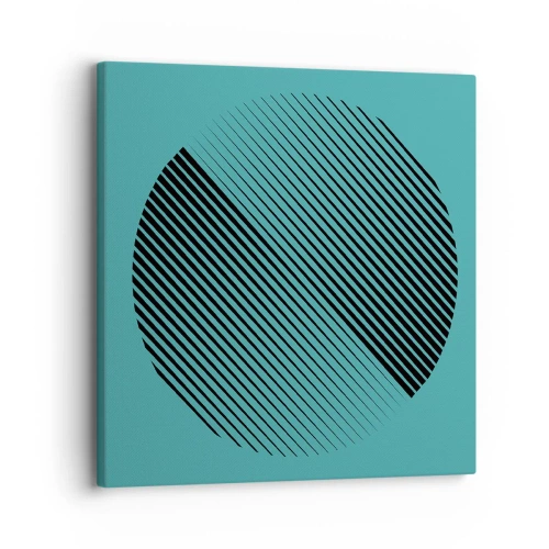 Cuadro sobre lienzo - Impresión de Imagen - El círculo: una variación geométrica - 30x30 cm