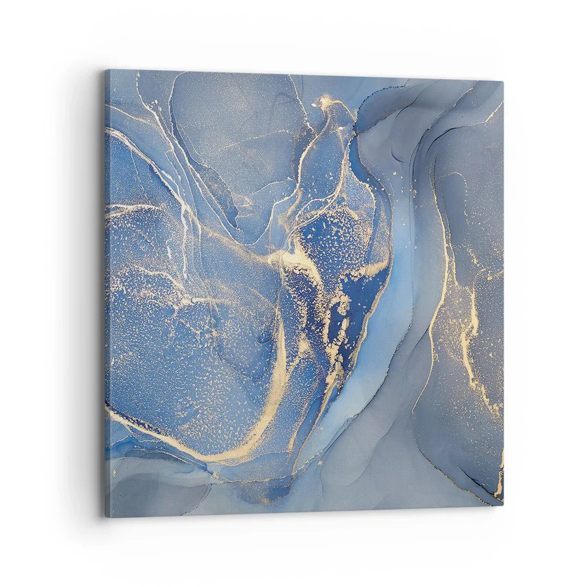 Cuadro sobre lienzo - Impresión de Imagen - Polvo de oro - 70x70 cm