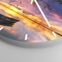 Esfera sin numeración, con rayas