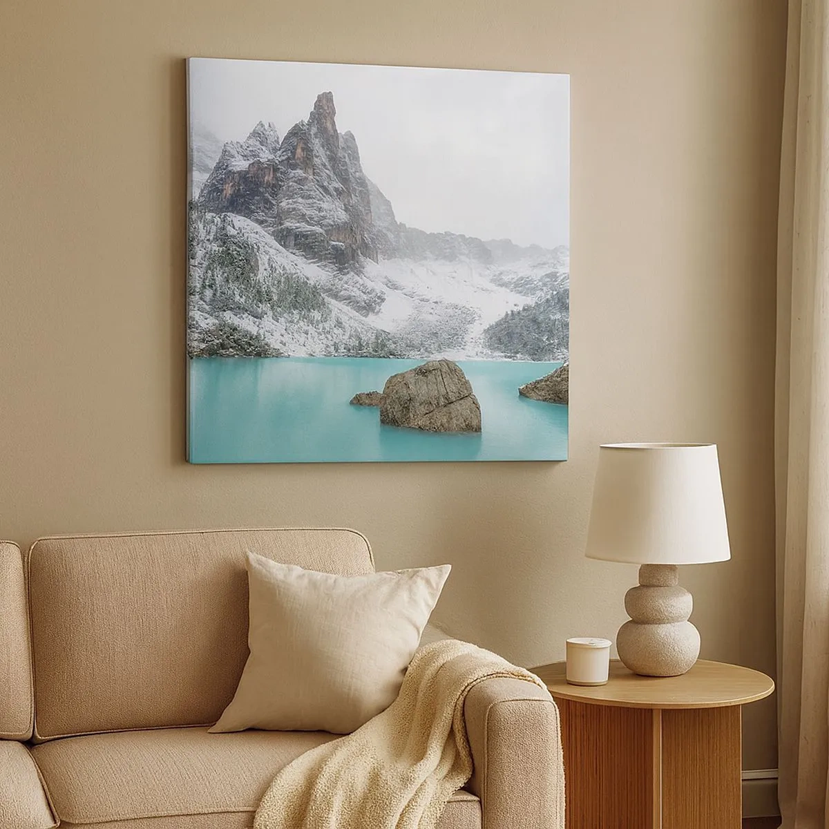 Cuadro sobre lienzo - Impresión de Imagen - En guardia - 30x30 cm