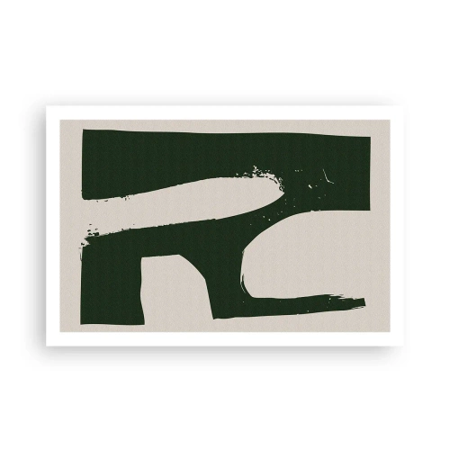 Póster - Bahías de blanco - 91x61 cm