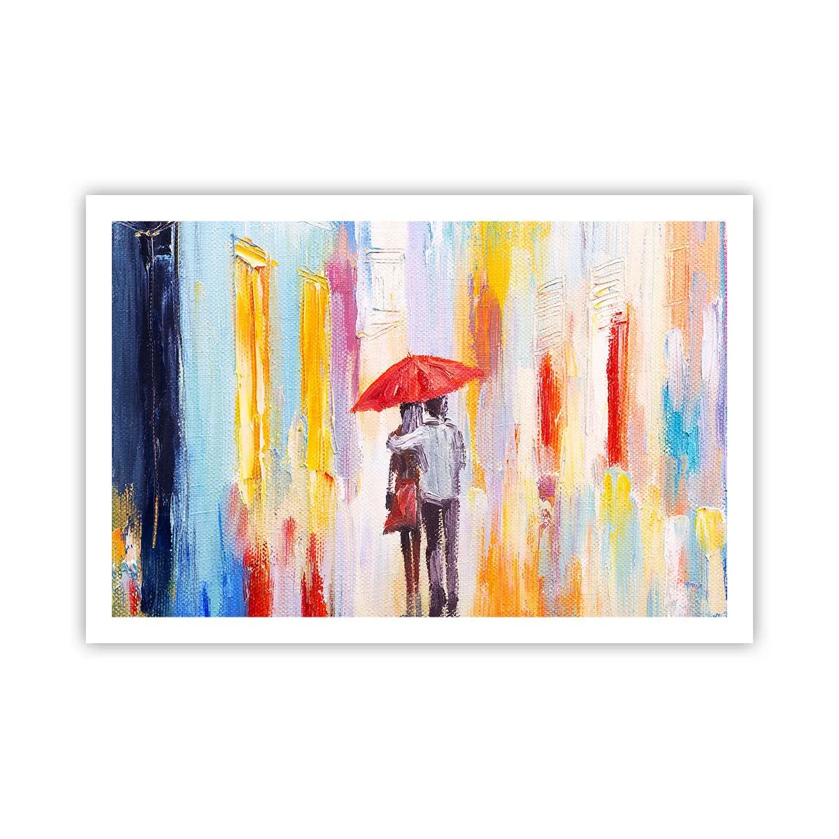 Póster - Que siga lloviendo - 91x61 cm
