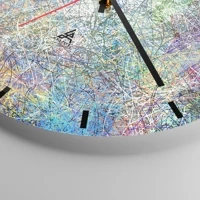 Esfera sin numeración, con rayas