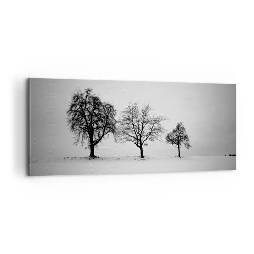 Cuadro sobre lienzo - Impresión de Imagen - ¿Con qué sueñan? - 100x40 cm