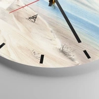 Esfera sin numeración, con rayas