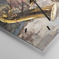 Esfera sin numeración, con rayas