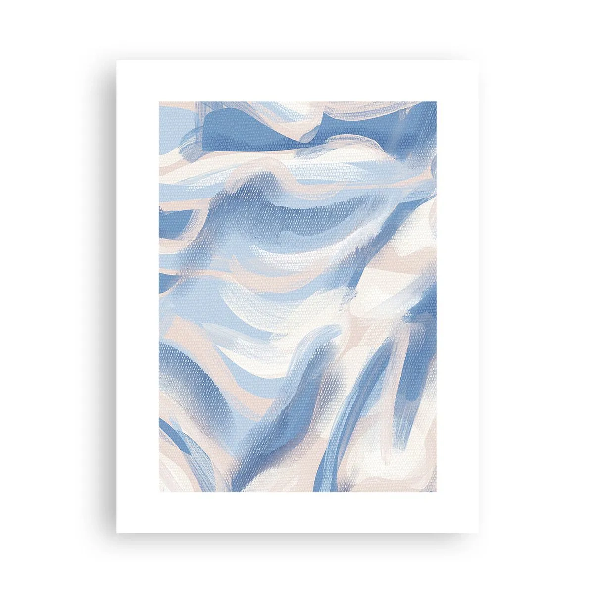 Póster - Ondas azules - 30x40 cm