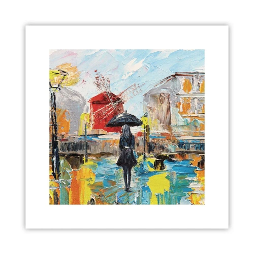 Póster - Leyendas parisinas - 30x30 cm