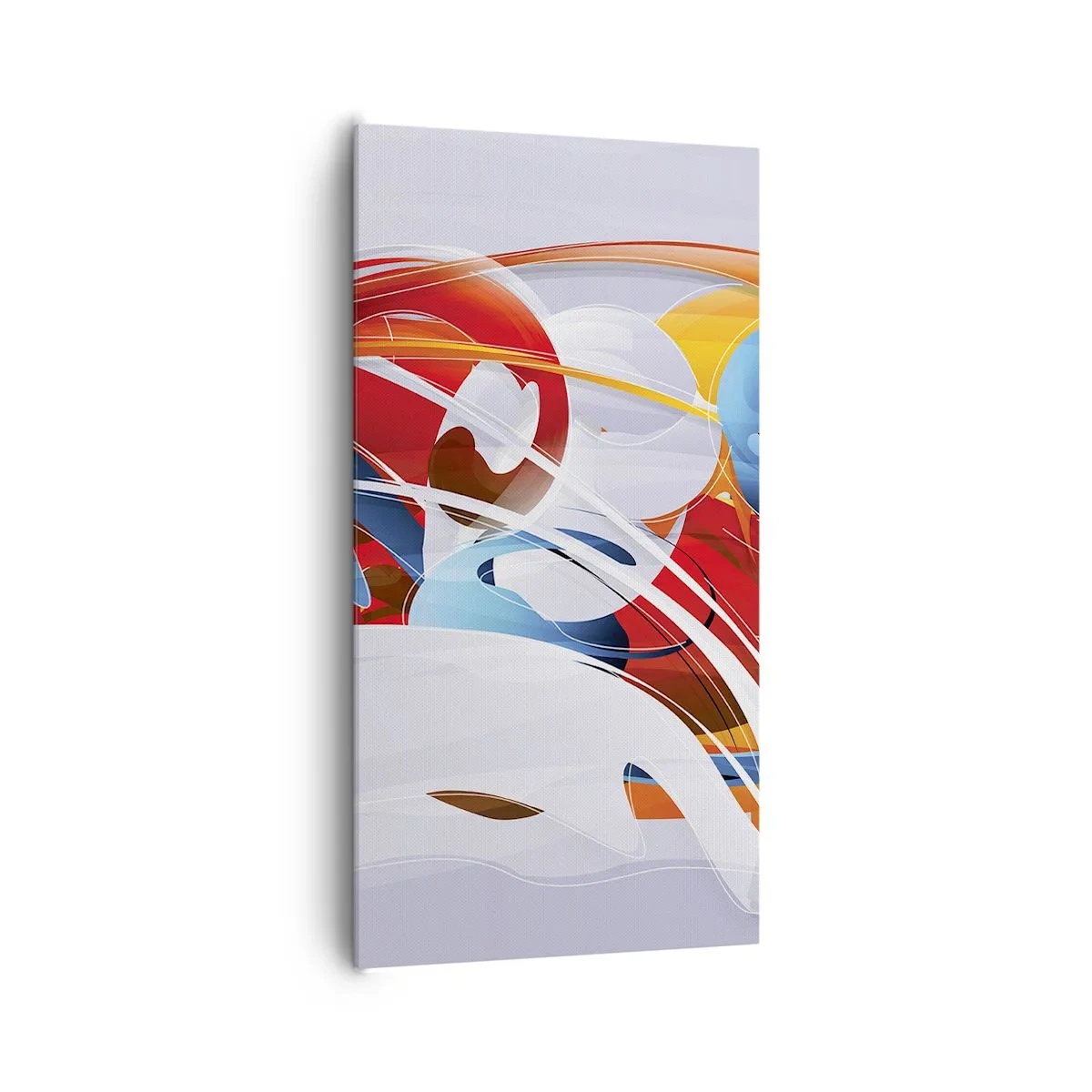 Cuadro sobre lienzo - Impresión de Imagen - Danza de los elementos - 65x120 cm