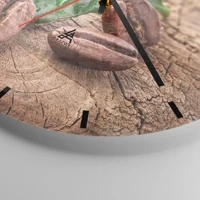 Esfera sin numeración, con rayas