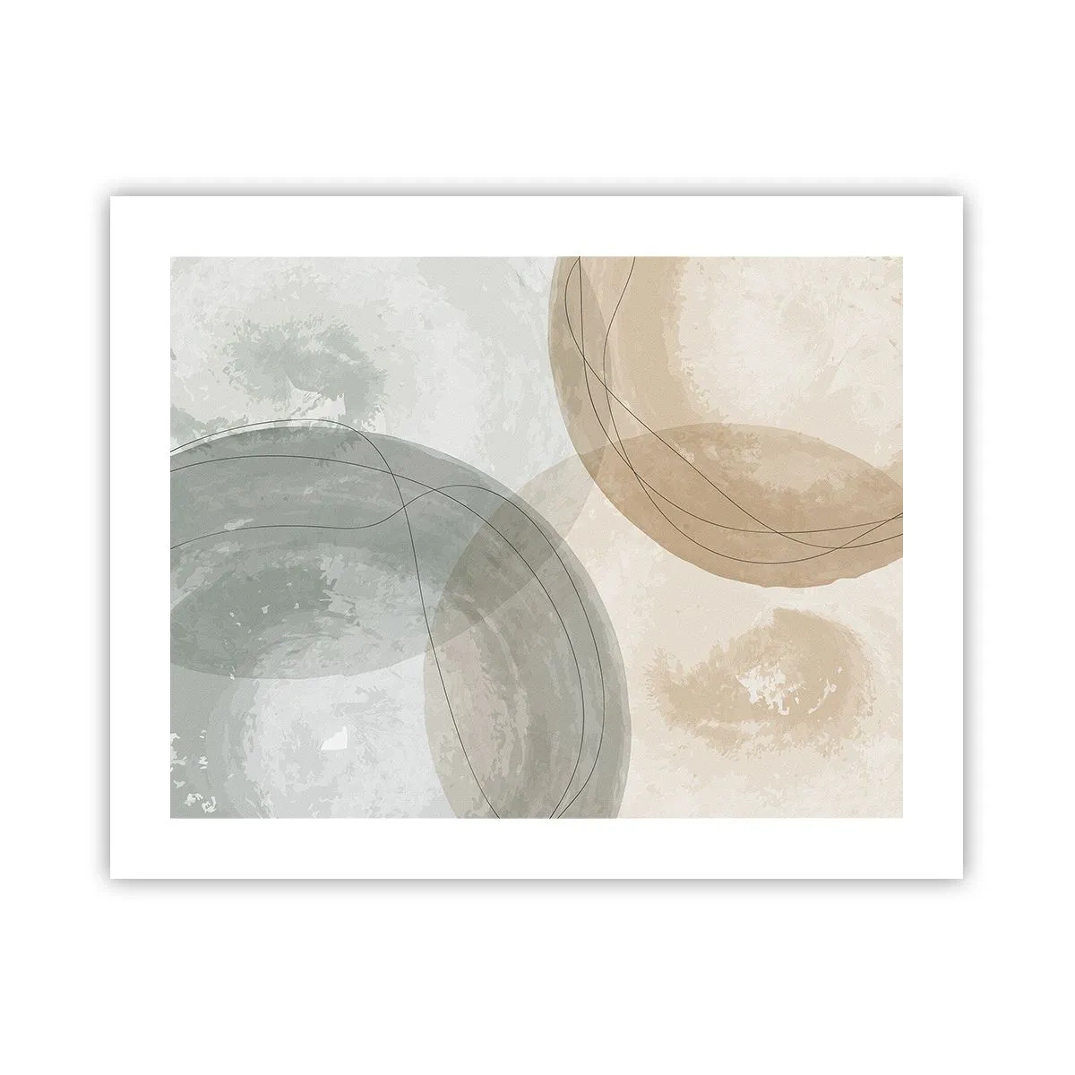 Póster - Mundos que se entrecruzan - 50x40 cm