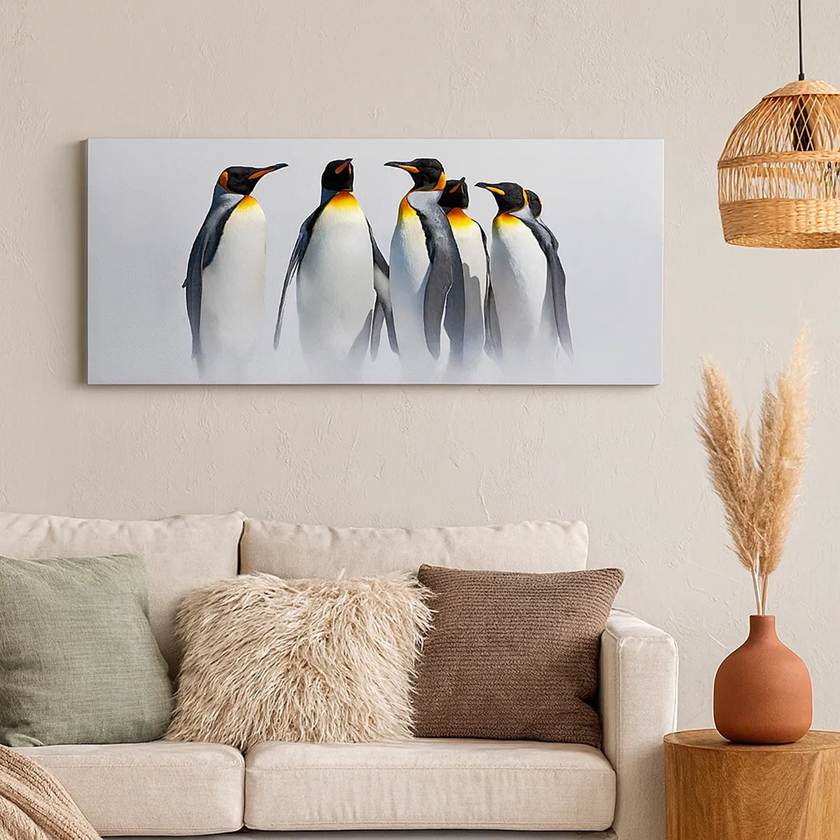 Cuadro sobre lienzo - Impresión de Imagen - Reunión en traje de noche - 30x30 cm