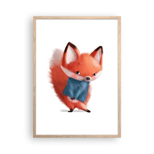 Póster en marco roble claro - ¿Me veo bien con esto? - 50x70 cm