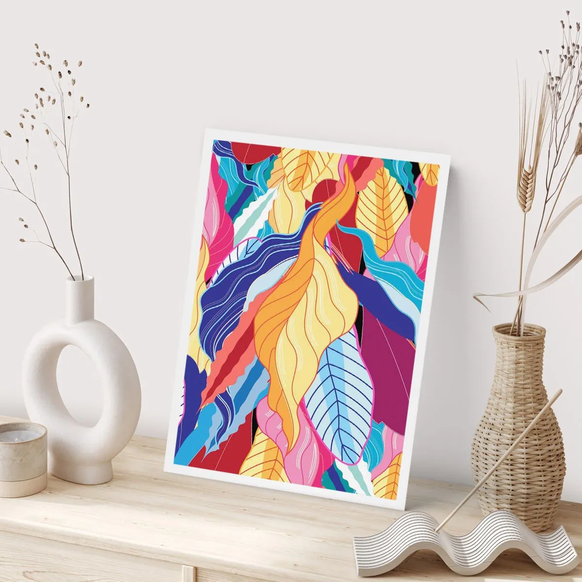 Póster - Desorden colorido - 30x40 cm