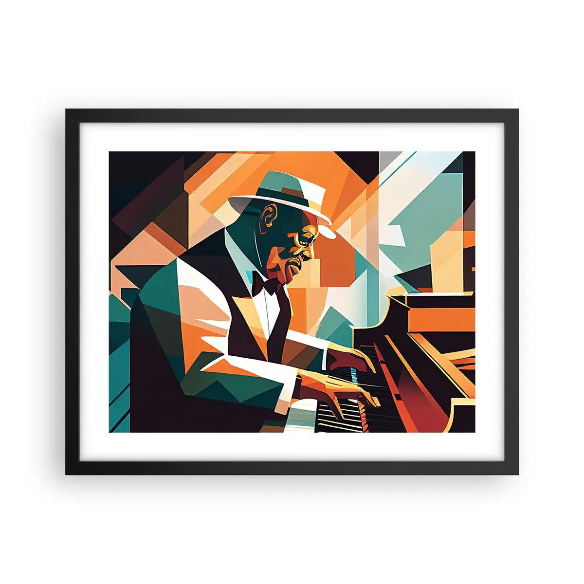 Póster en marco negro - Todo ese jazz que llevas dentro - 50x40 cm