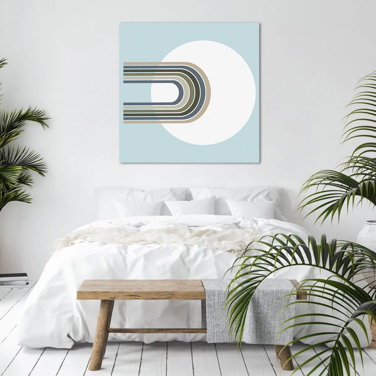 Cuadro sobre lienzo - Impresión de Imagen - Una atracción irresistible - 40x40 cm