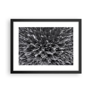 Póster en marco negro - No puede ser más afilado - 40x30 cm