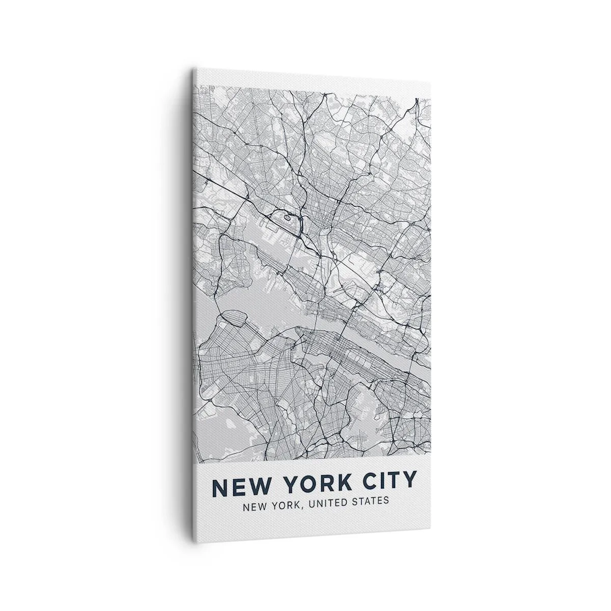 Cuadro sobre lienzo - Impresión de Imagen - Anatomía de una metrópolis - 45x80 cm