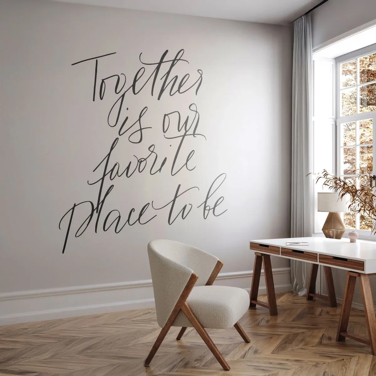 Fotomural personalizado Premium Canvas - ¿Tú también lo sientes? - Tipografía, Afirmación, Máxima