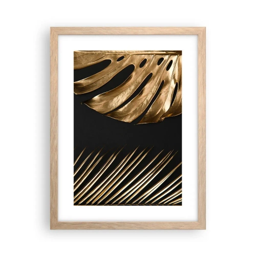 Póster en marco roble claro - Diferente, e igualmente valioso - 30x40 cm