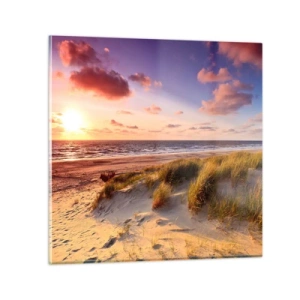 Cuadro sobre vidrio - Impresiones sobre Vidrio - Se siente la brisa veraniega - 50x50 cm