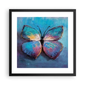 Póster en marco negro - En todo su esplendor - 40x40 cm