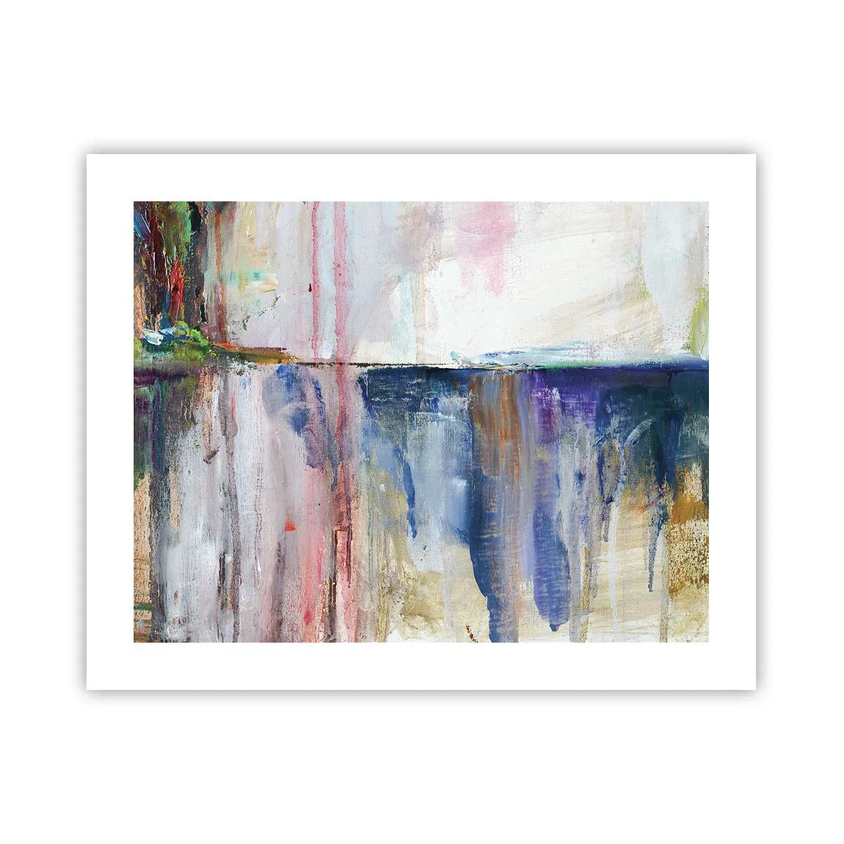 Póster - Impresiones y asociaciones de colores - 50x40 cm