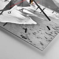 Esfera sin numeración, con rayas