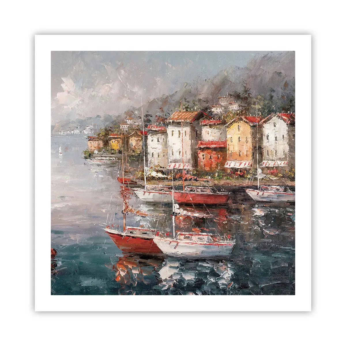 Póster - Un refugio romántico - 60x60 cm