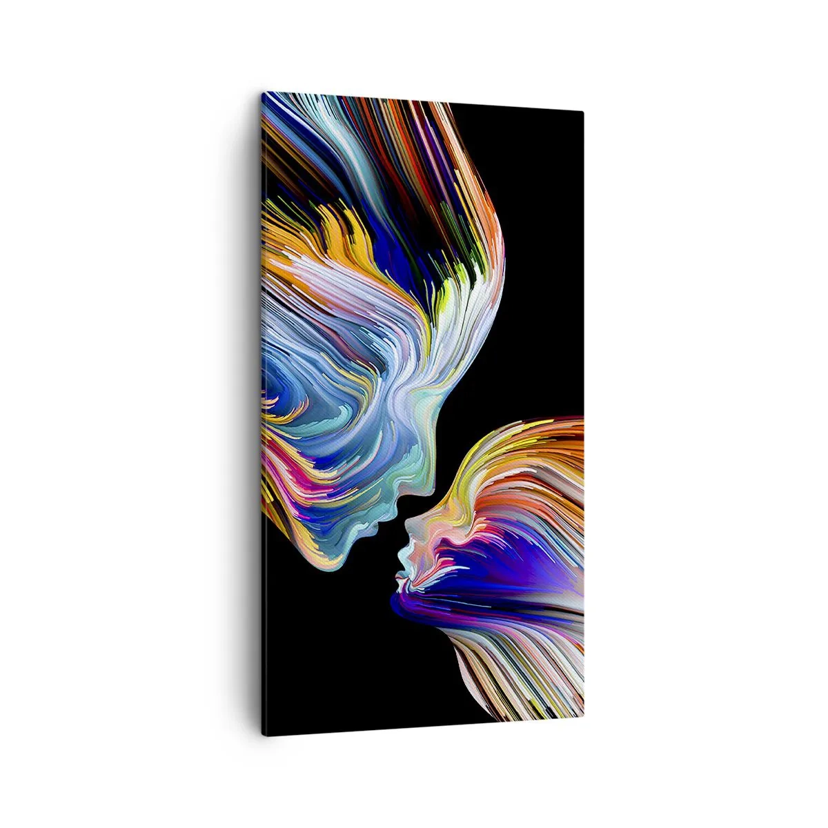 Cuadro sobre lienzo - Impresión de Imagen - Una fusión de energía y luz - 45x80 cm