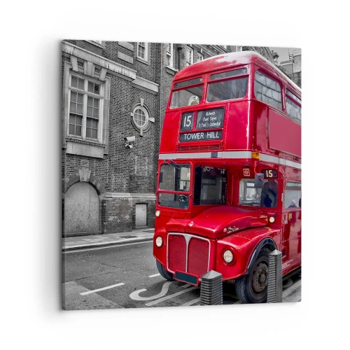 Cuadro sobre lienzo - Impresión de Imagen - El mismo de siempre - 50x50 cm