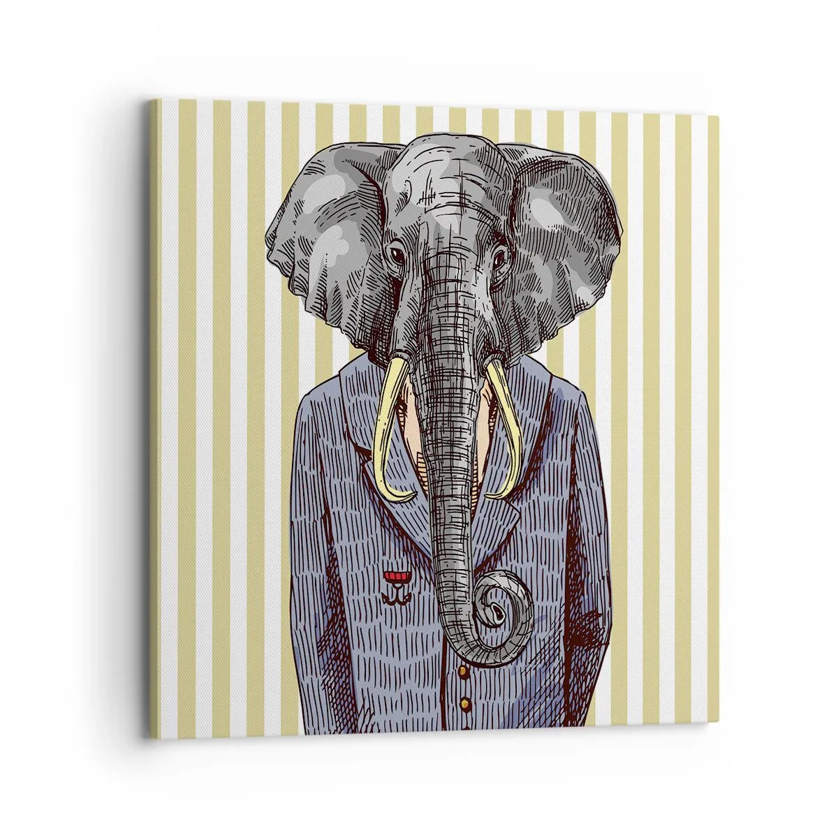 Cuadro sobre lienzo - Impresión de Imagen - Elegante por naturaleza - 70x70 cm