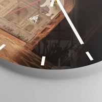 Esfera sin numeración, con rayas