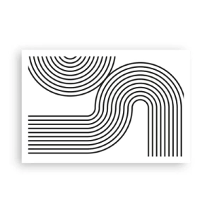 Póster - En una curva - 91x61 cm