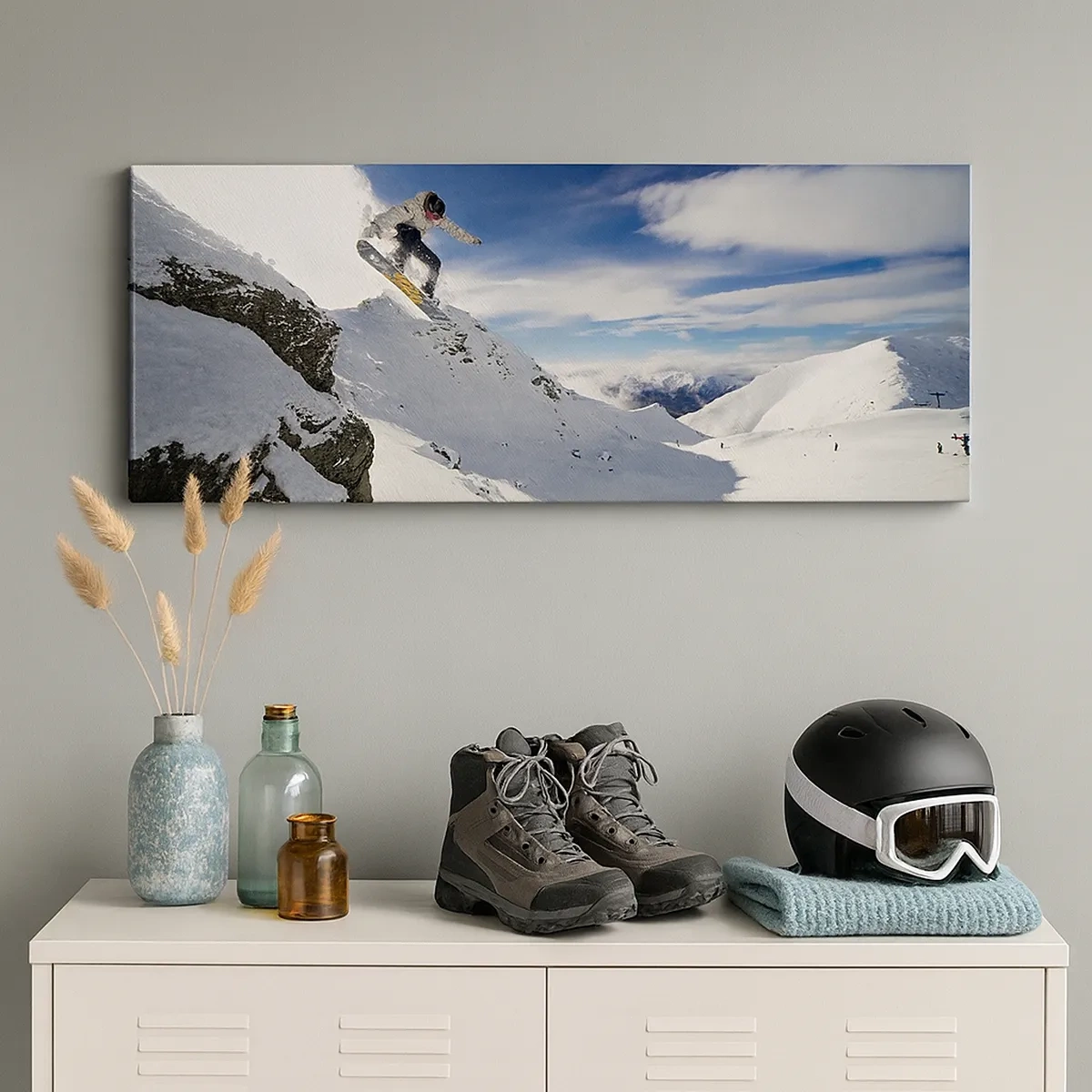 Cuadro sobre lienzo - Impresión de Imagen - Libertad sin fronteras - 30x30 cm