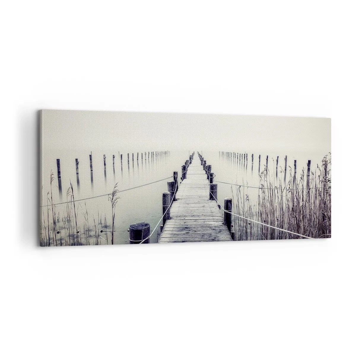 Cuadro sobre lienzo - Impresión de Imagen - Sumergirse en la paz - 100x40 cm