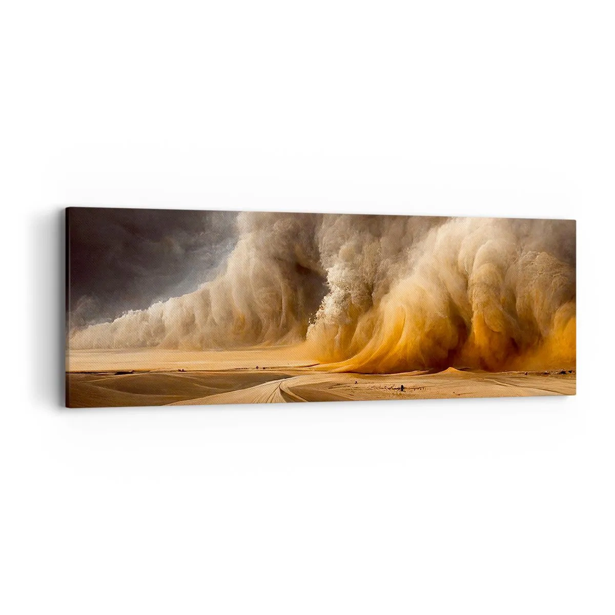 Cuadro sobre lienzo - Impresión de Imagen - Ira del desierto - 90x30 cm